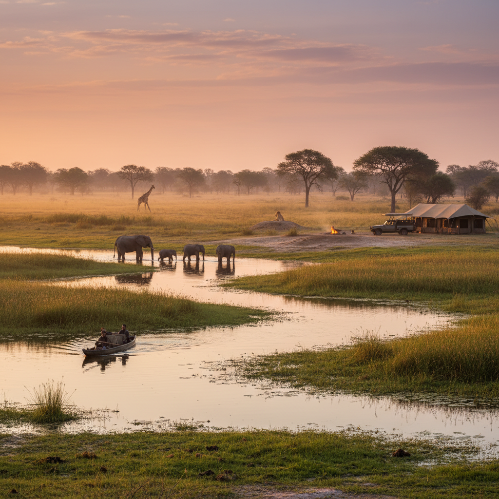 Itinéraire idéal pour un safari de 10 jours au Botswana