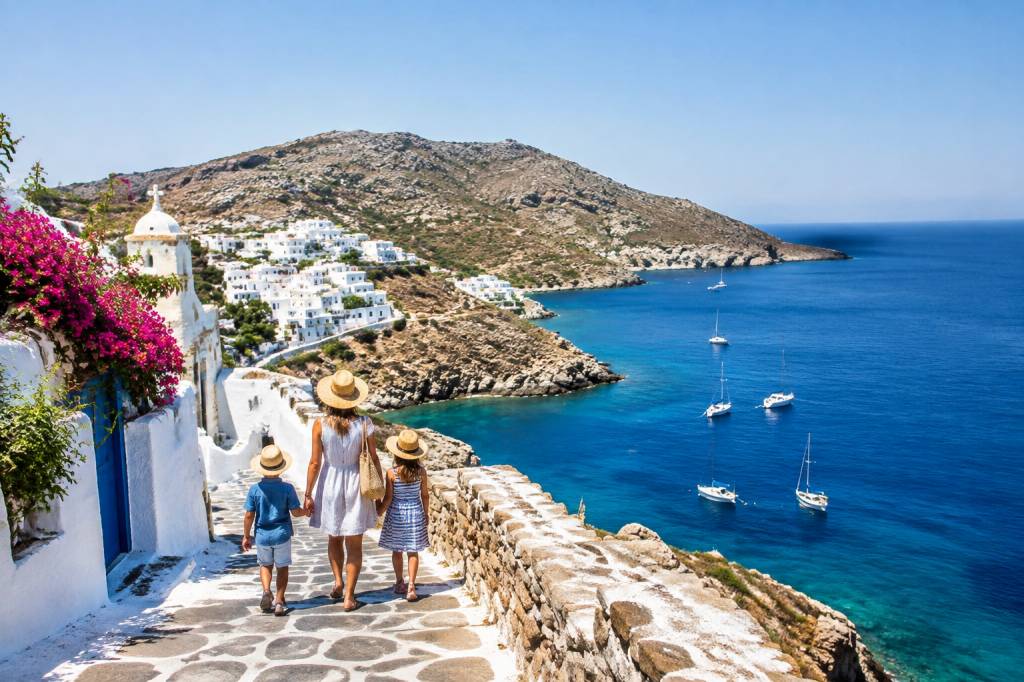 Grèce en famille : les meilleures destinations et activités à découvrir