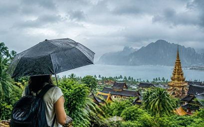 Saison des pluies en Asie : où voyager et à quoi s’attendre ?